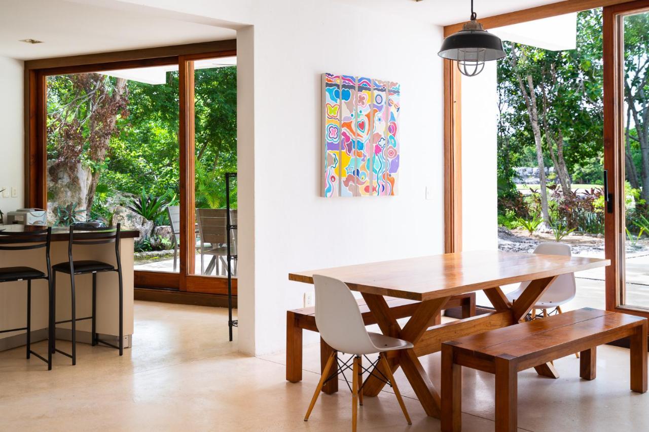 Tulum Country Club Private Villa With Pool 18 People Exterior photo