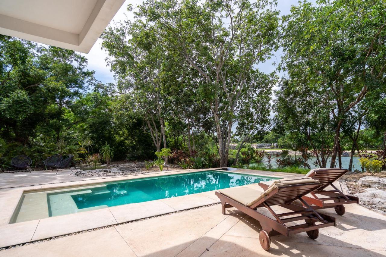 Tulum Country Club Private Villa With Pool 18 People Exterior photo
